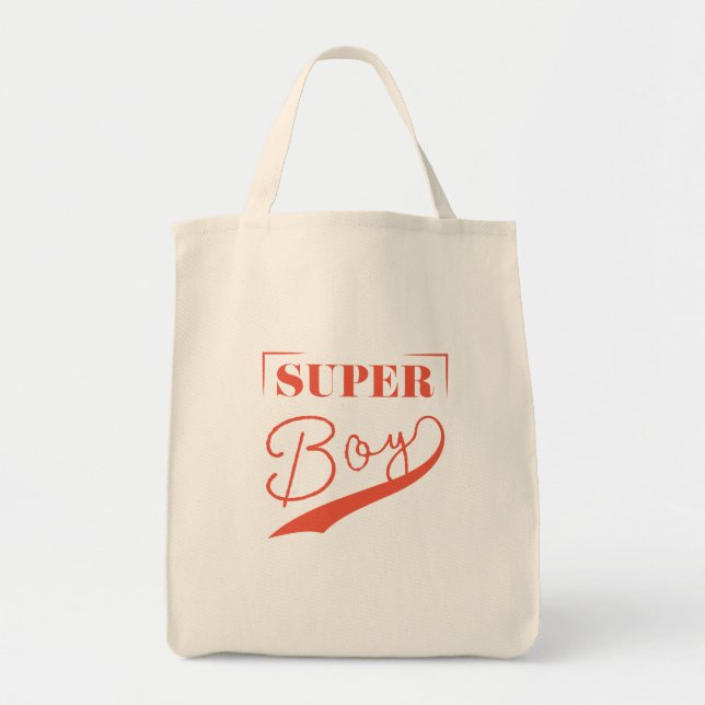 Super Boy Tote Bag (Front)