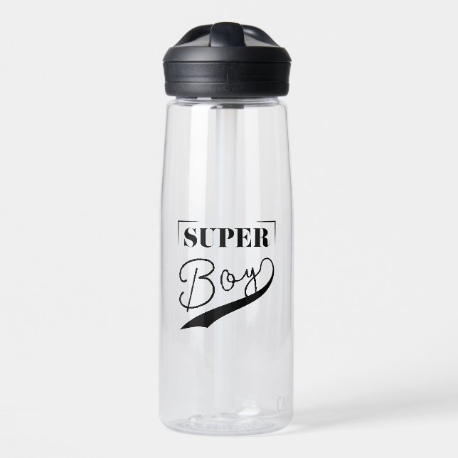 Super Boy Water Bottle (Front)
