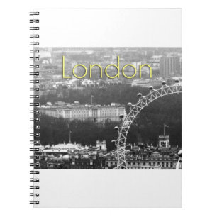 Super! Buckingham Palace London Spiral Notebook