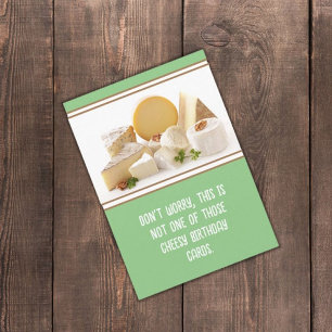 Super Cheesy Fun Greeting Card