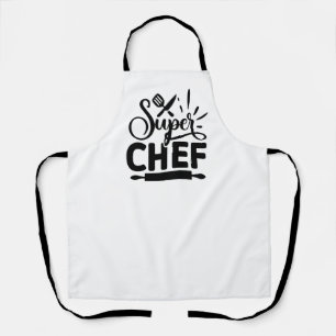 Super Chef Kitchen Apron with Tools