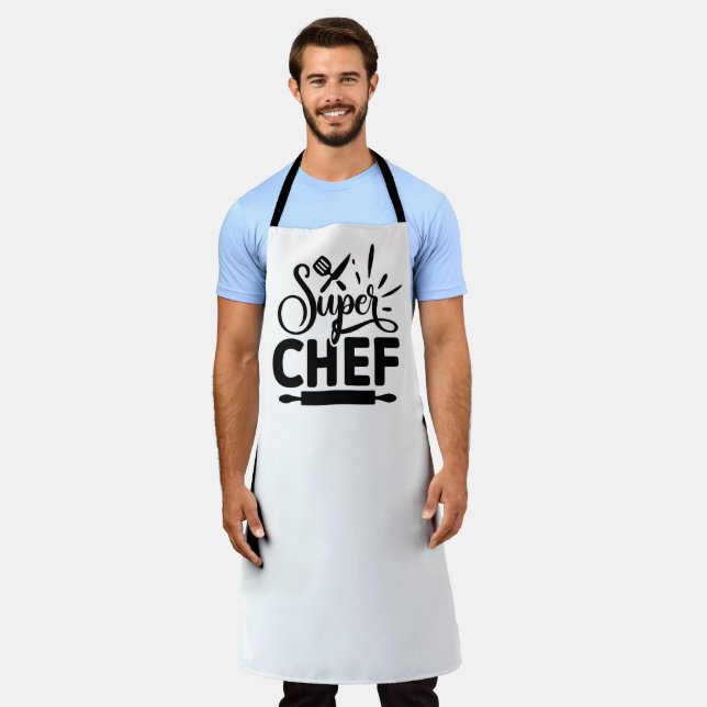 Super Chef Kitchen Apron with Tools (Worn)