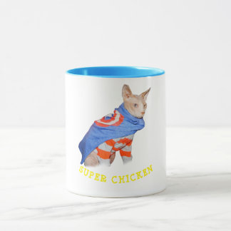 SUPER CHICKEN Coffee Mug 2 sizes
