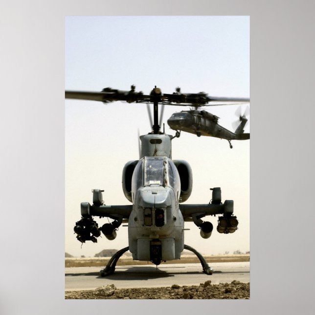 Super Cobra and Black Hawk Poster (Front)