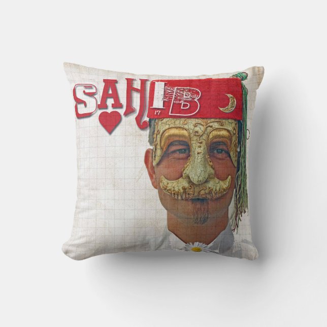 Super Cool Arabic Style Pillow! Cushion (Front)