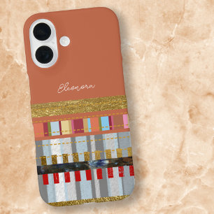 Super Cool Colour Stripes iPhone 16 Case