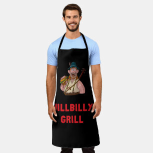 Super Cool HillBilly Grill Denmark Apron!  Apron