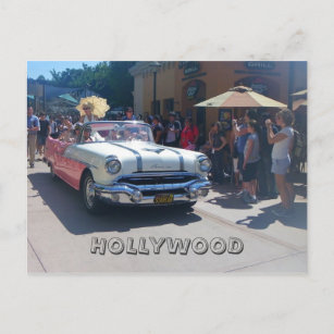 Super Cool Hollywood Postcard! Postcard