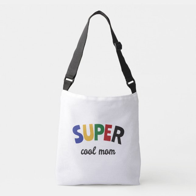 Super cool mum crossbody bag (Front)