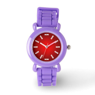 Super Cool "NOW"  Watch (Red) No2
