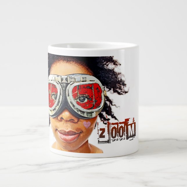 Super Cool Zoom Jumbo Mug! Large Coffee Mug (Front)