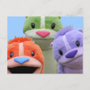 Super Cute Animal Postcard