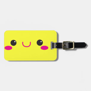 Super Cute anime Kawaii cutie face! NP Luggage Tag
