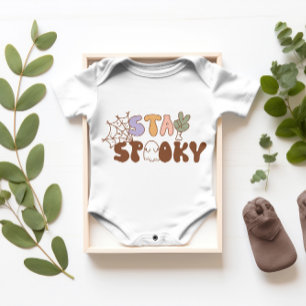 Super Cute baby Halloween "Stay Spooky" Baby Bodysuit
