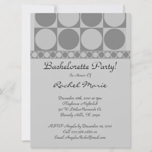Super Cute Bachelorette Party Invitation