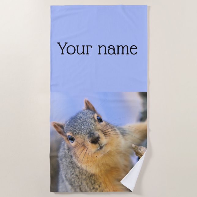 Super cute  beach towel (Front)