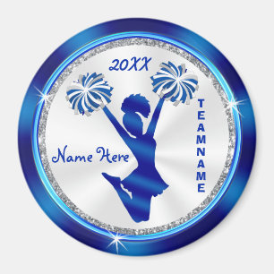 Super Cute, Cheap Personalized Cheer Magnets
