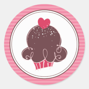 Super Cute Cupcake Stickers