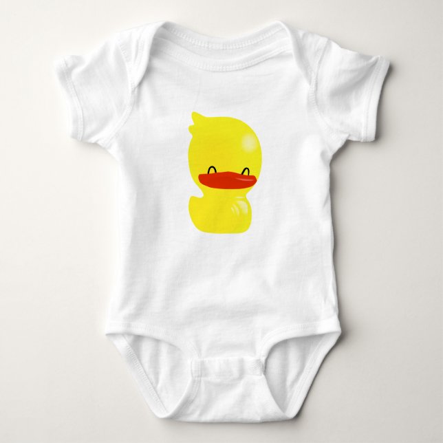 Super Cute Ducky Baby Bodysuit (Front)