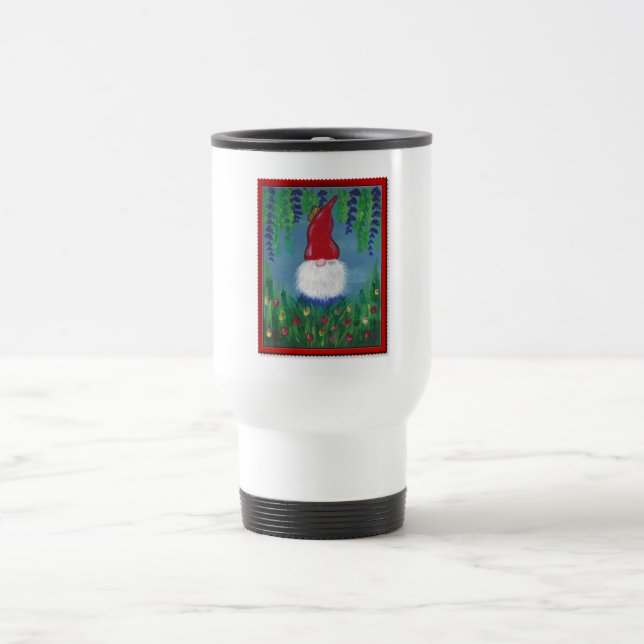 Super Cute Gnome Travel Mug (Center)