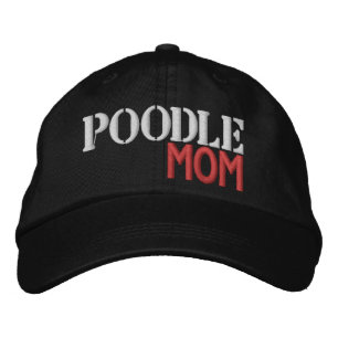 Super Cute Poodle Mum Embroidered Hat
