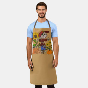 Super Cute Scarecrow Apron