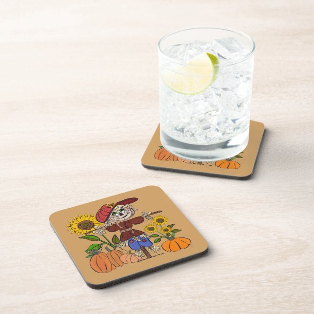 Super Cute Scarecrow Coaster (Right Side)