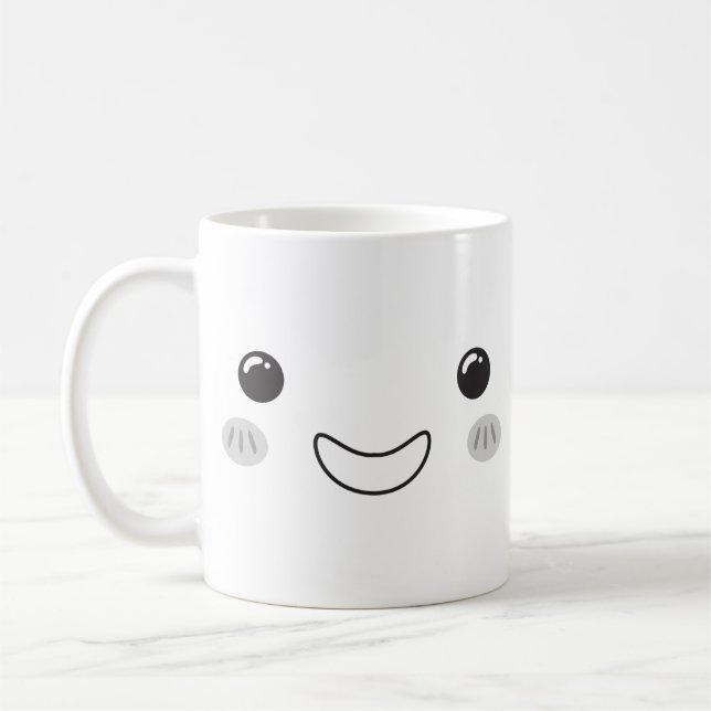 Super Cute Smiley Coffee Cup (Left)