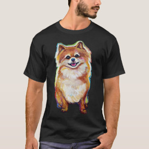 Super Cute Smiling Pomeranian T-Shirt