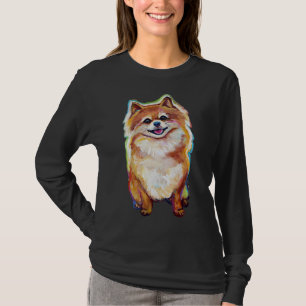 Super Cute Smiling Pomeranian T-Shirt