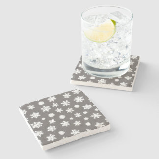 Super Cute Snowflake Winter Stone Coaster