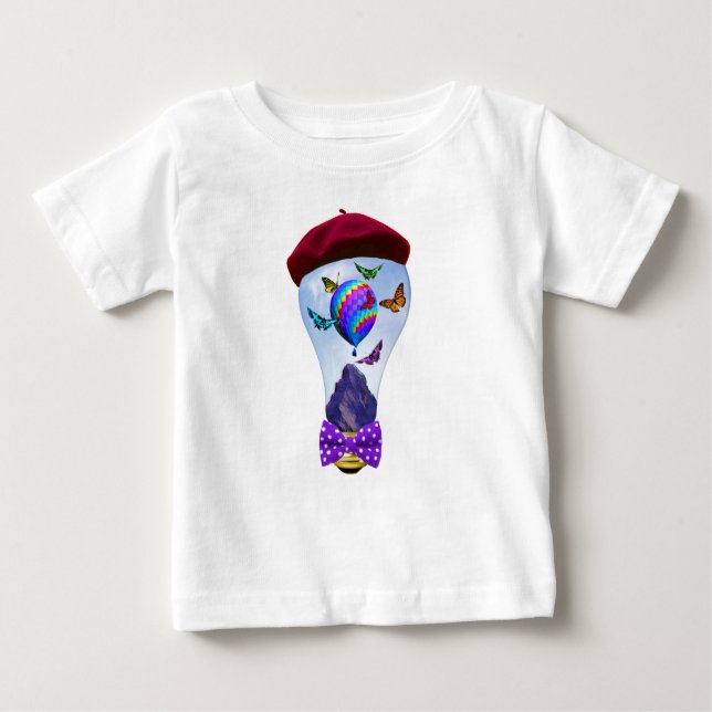 Super Cute Surreal Fantasy Baby T-Shirt (Front)
