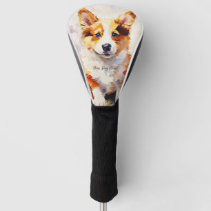 Super Cute Welsh Corgi Dog Puppy 005 - Xeno Lucilf Golf Head Cover
