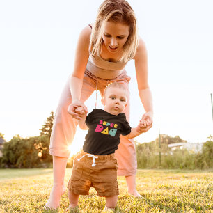 Super dad baby bodysuit