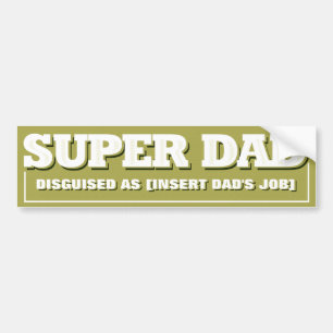 Super Dad Bumper Sticker