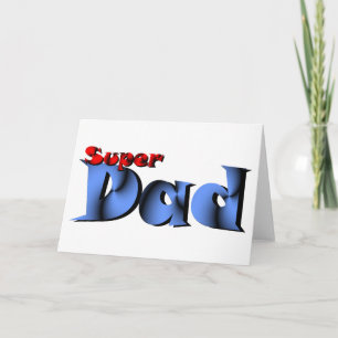Super Dad Card