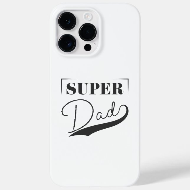 Super Dad Case-Mate iPhone Case (Back)