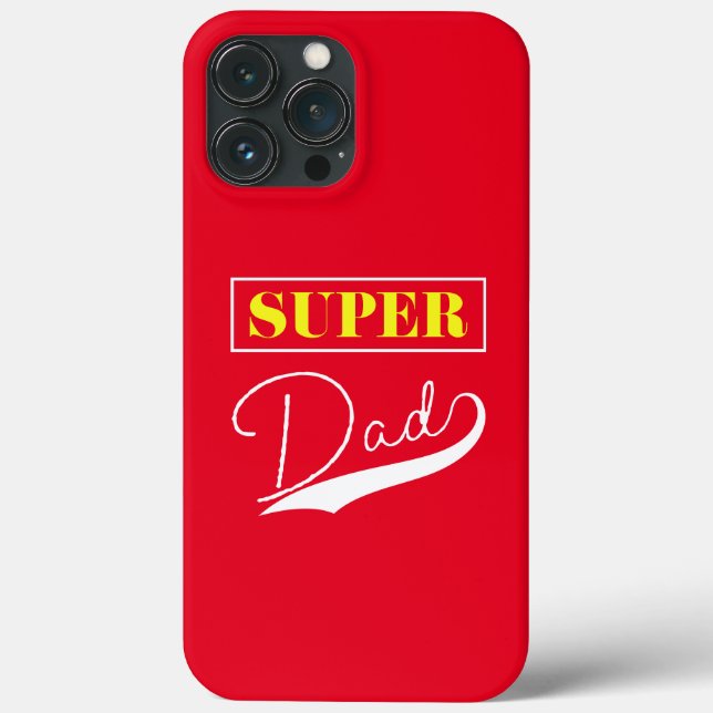 Super Dad  Case-Mate iPhone Case (Back)
