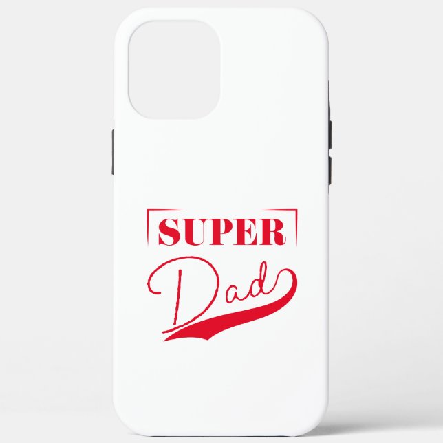 Super Dad Case-Mate iPhone Case (Back)
