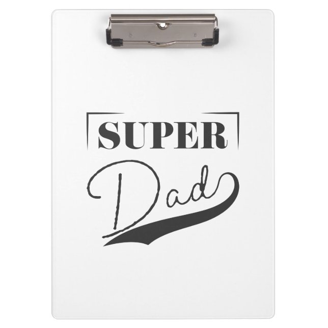Super Dad Clipboard (Front)