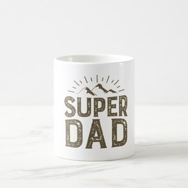 Super  Dad Coffee Mug (Center)