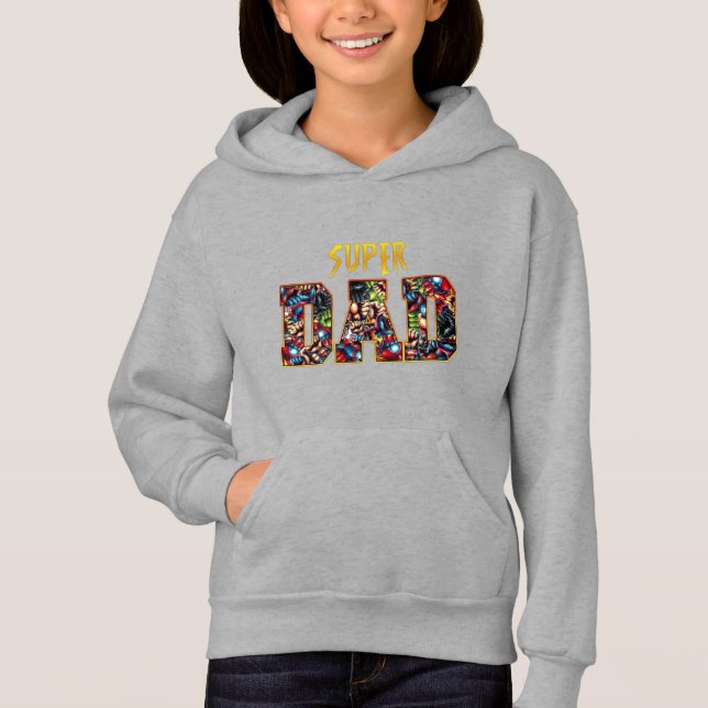 Super Dad – Comic Hero Power Design (Front)