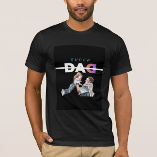 Super Dad Father’s Day Family Love DESIGN T-Shirt