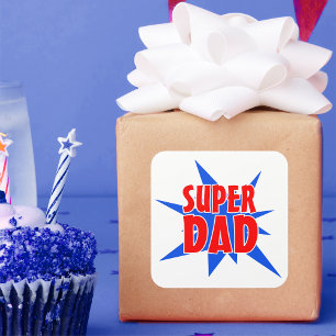 Super Dad Father's Day Sticker