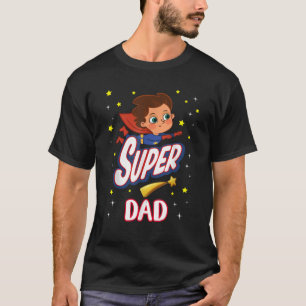 Super Dad Funny Superhero Family Mother s Day T-Shirt