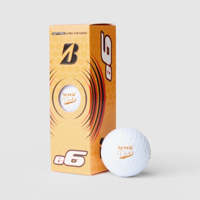 Super Dad Golf Balls (Packaging)