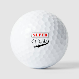 Super Dad  Golf Balls