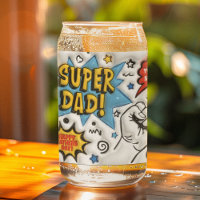 Super Dad Happy Father's Day Puffy Inflated