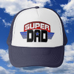 Super Dad Hats<br><div class="desc">Great gift for Dad on Father's Day,  Birthday or any day.</div>