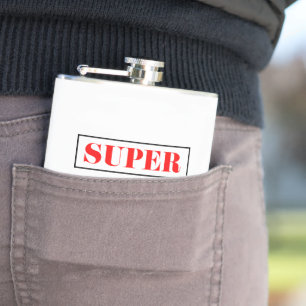 Super Dad  Hip Flask